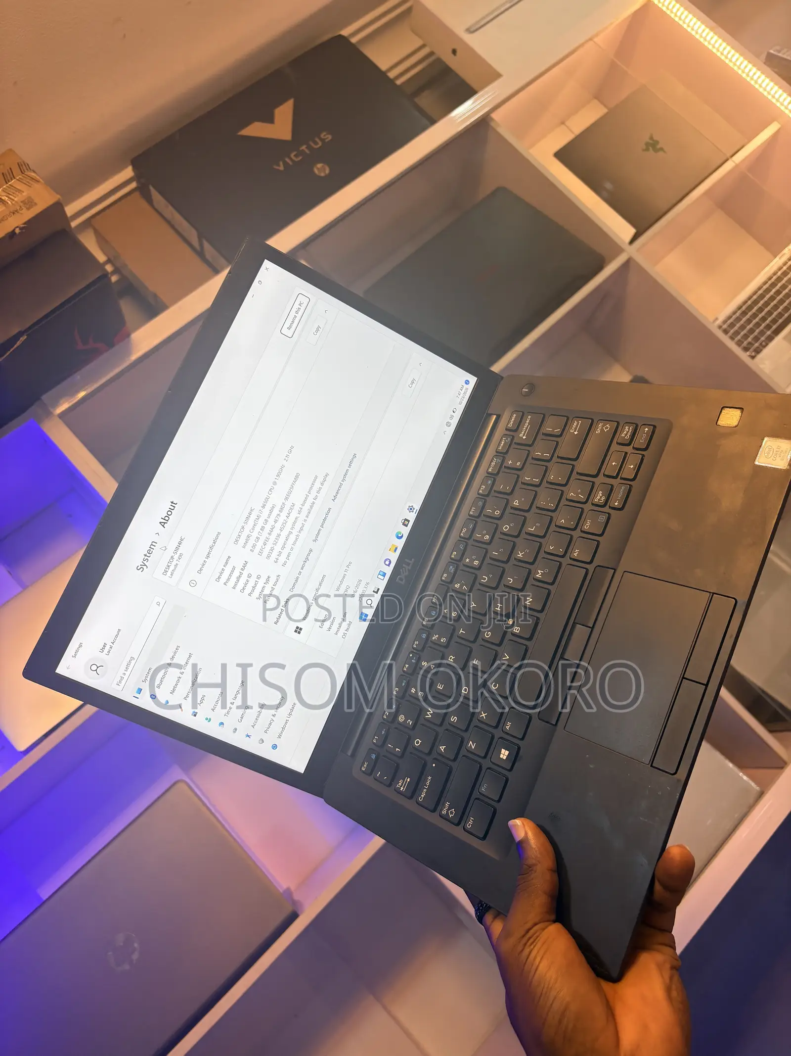 Laptop Dell Latitude 7490 8GB Intel Core i7 SSD 256GB