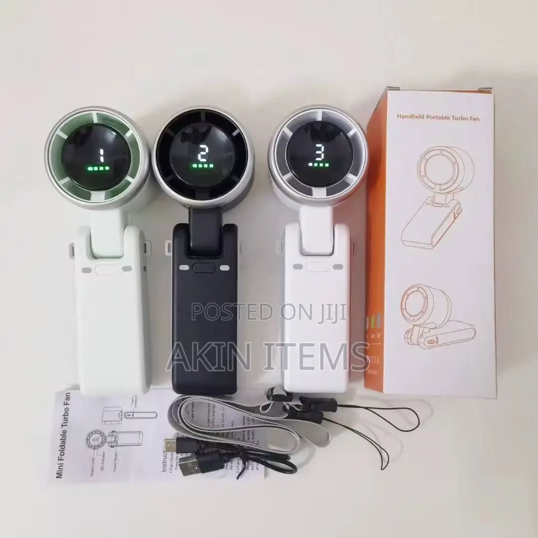 Rechargeable Mini Foldable Hand Fan