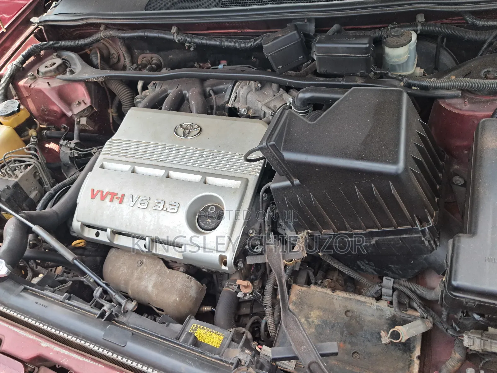 Toyota Highlander 2005 Red