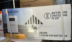 HICCES BlueCube 1000W 2kWh All-in-One Solar Power Station