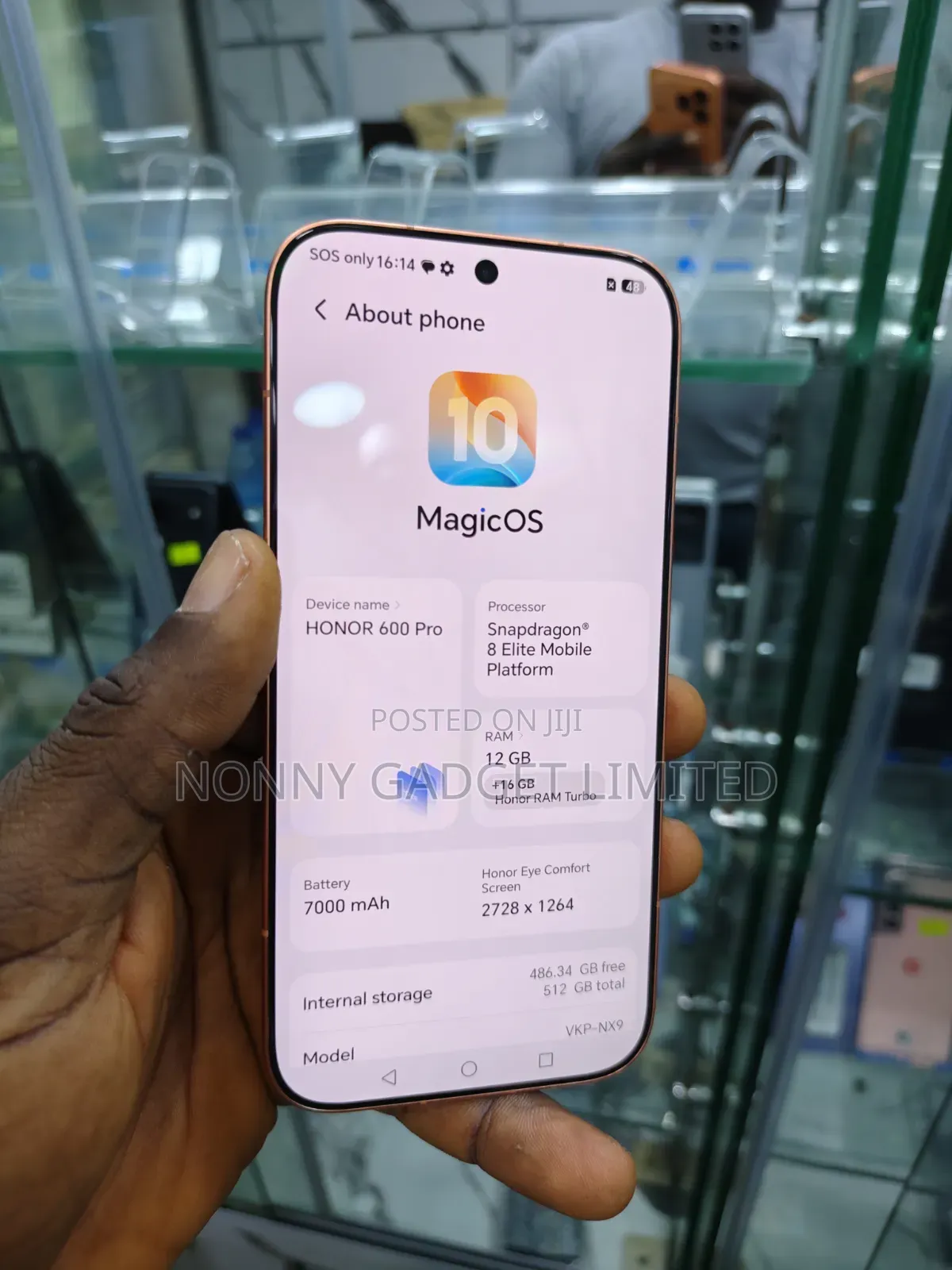 Honor 600 Pro 512 GB Orange