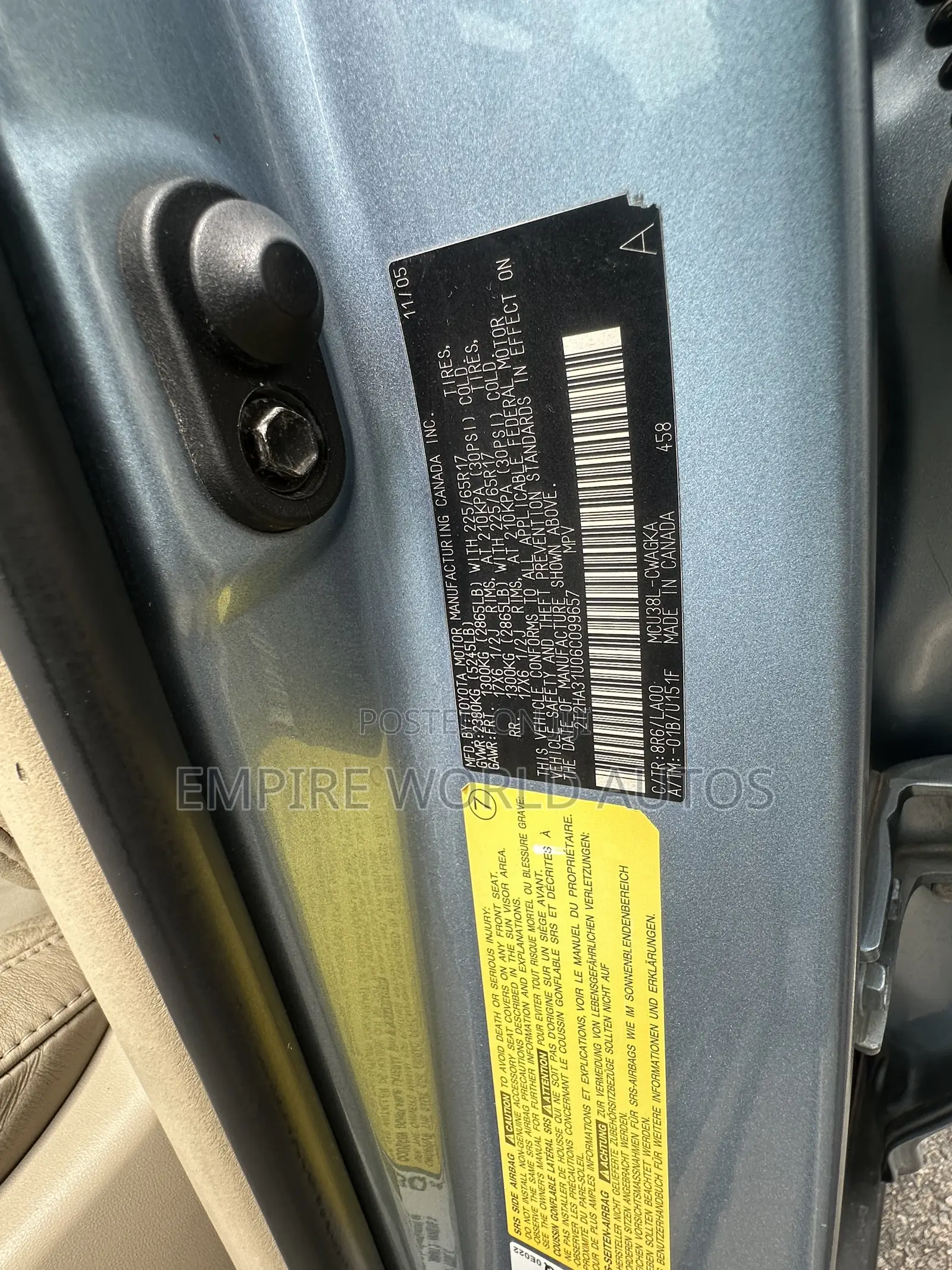 Lexus RX 330 2006 Blue