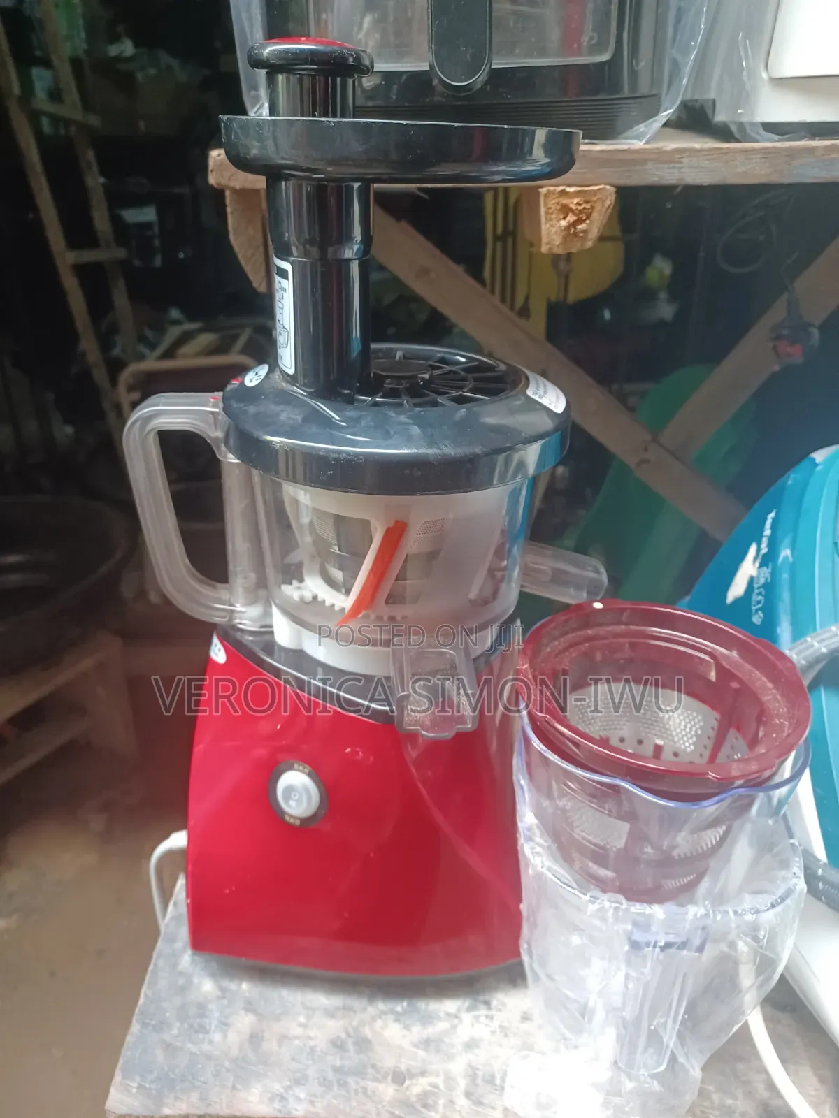 Neat Thrift Slow Juicer With Cup and Extra Filter