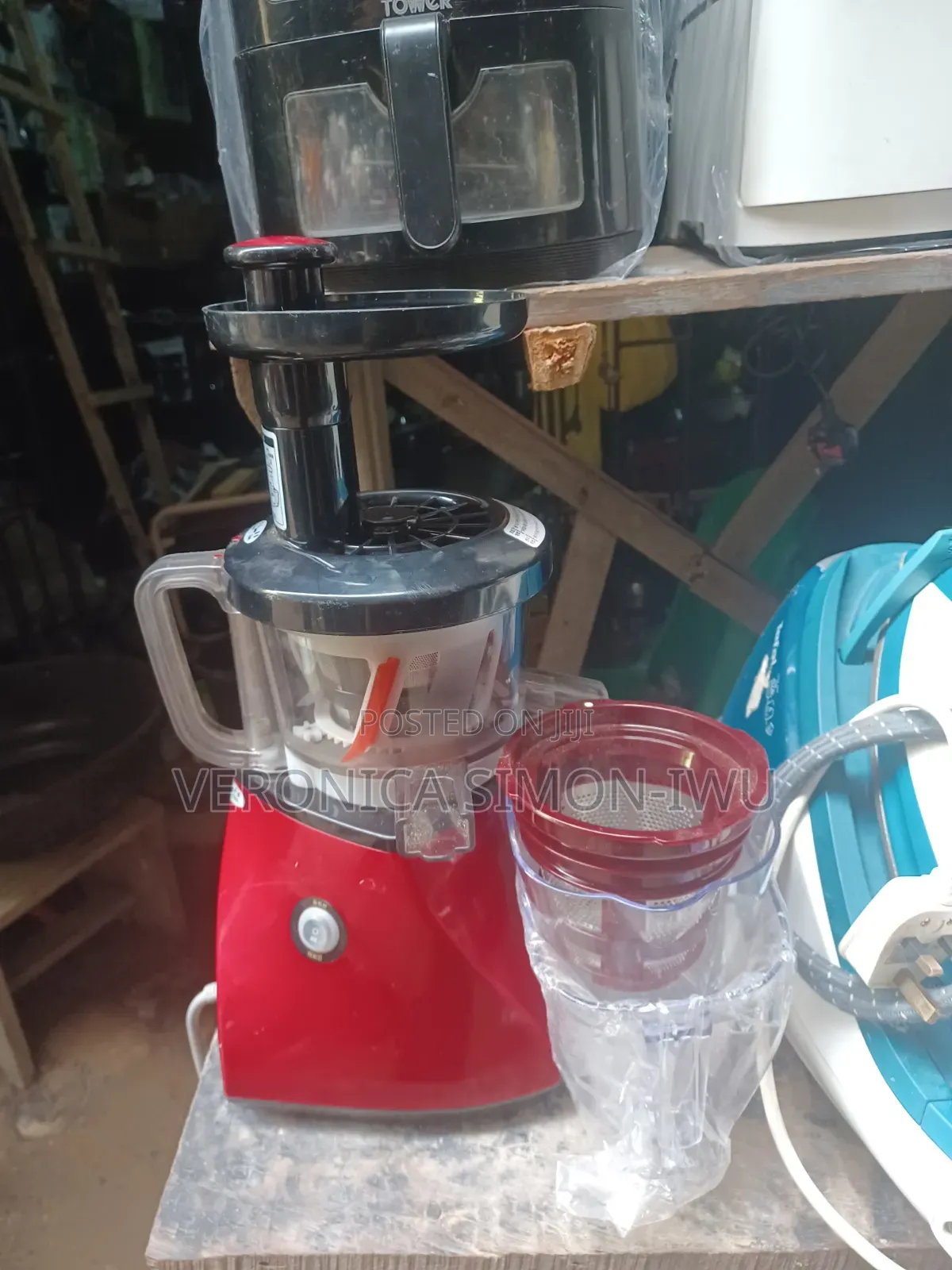 Neat Thrift Slow Juicer With Cup and Extra Filter