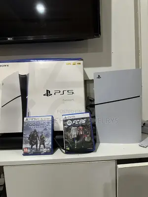 Sony PlayStation 5 Slim Europe Version – Open Box Two Pads and Games
