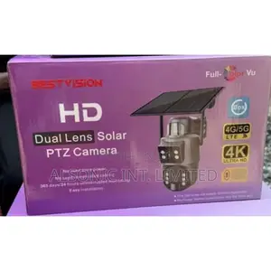 HD Lens Solar PTZ Camera 4k Ultra