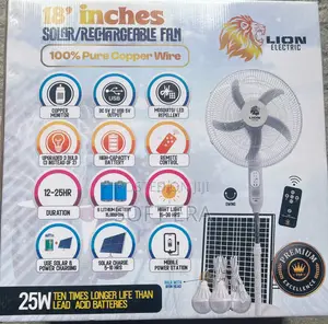 Lion 18 Inches Solar Fan