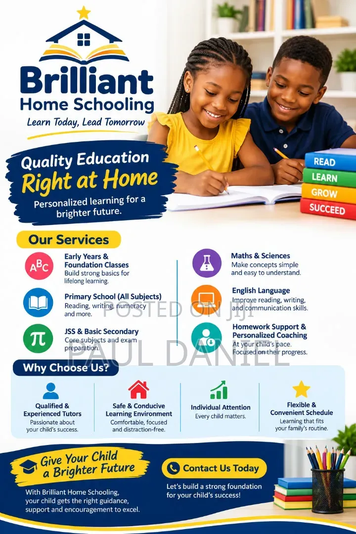 BRILLIANT HOME SCHOOLING for Your Pre School Children