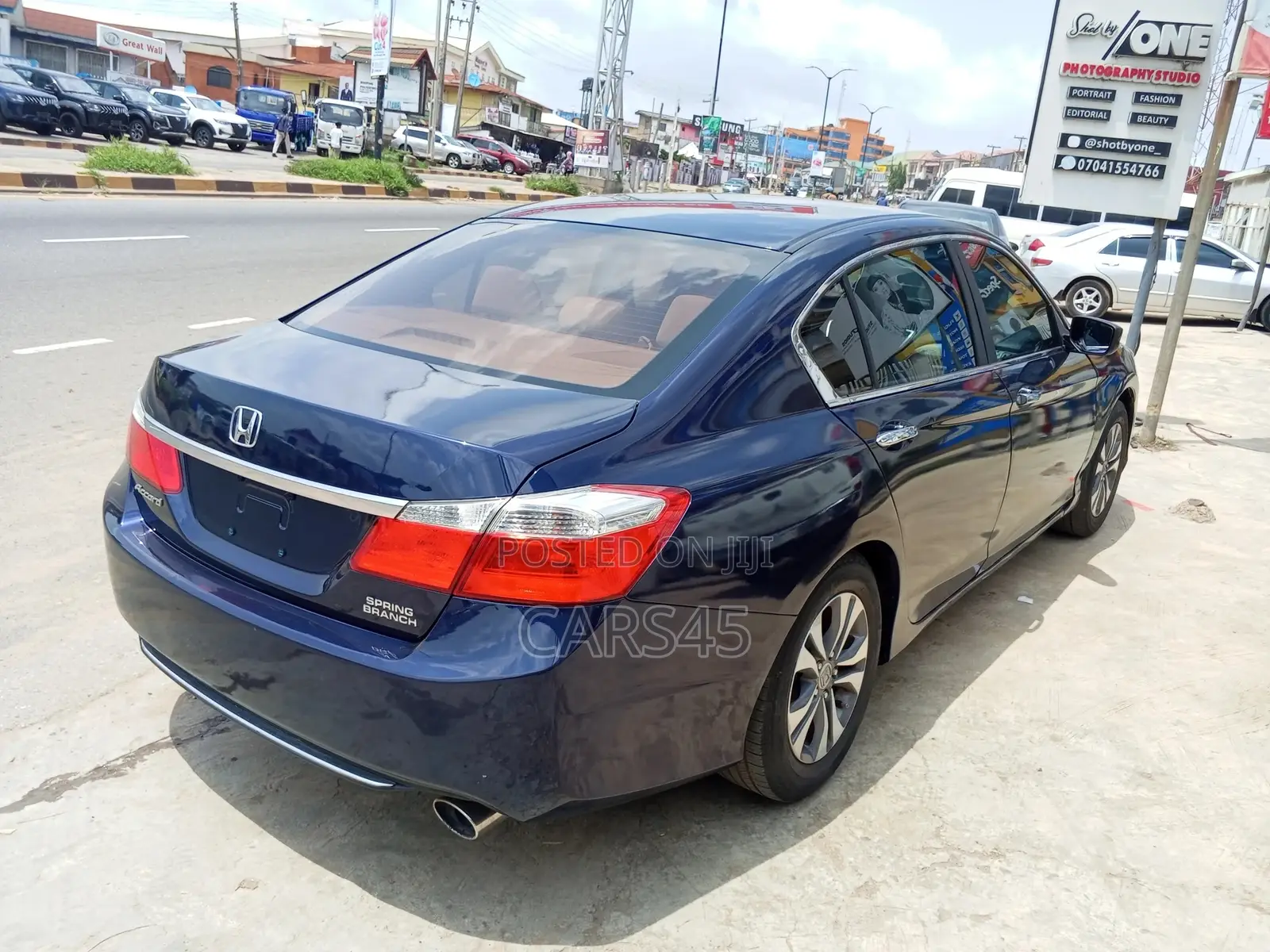 Honda Accord 2014 Blue
