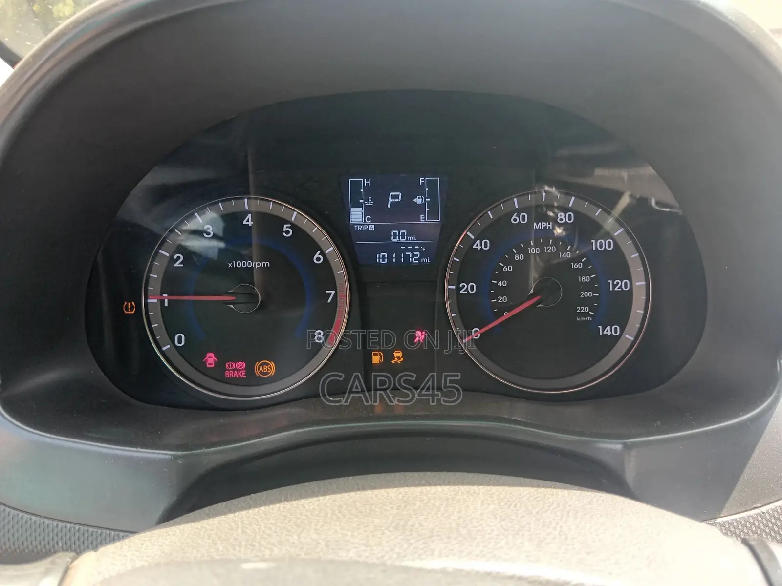 Hyundai Accent 2012 Black
