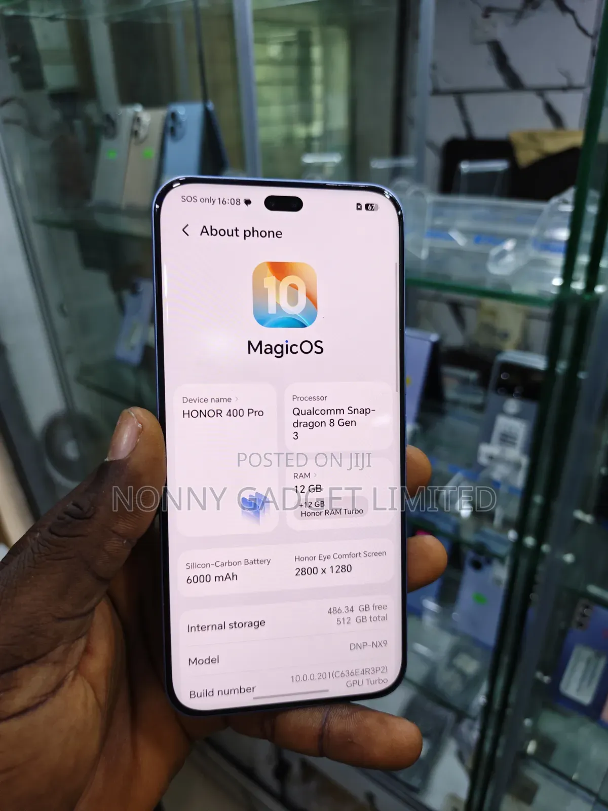 Honor 400 Pro 512 GB Blue