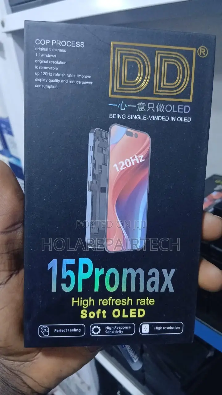 iPhone 15/15pro/15pro Max Soft Oled Original Screen