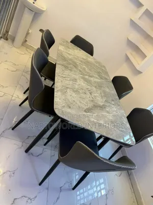 High Quality Marble Dinning Table by 6