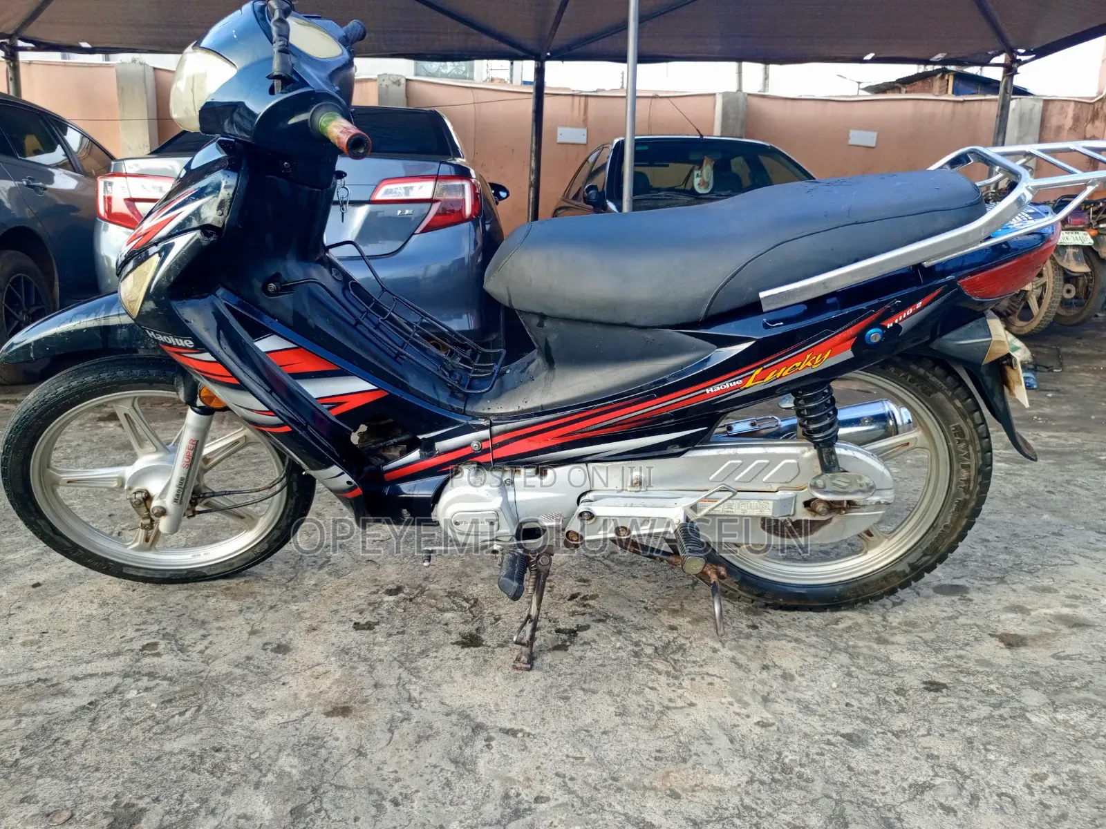 Haojue HJ110-2C 2024 Black