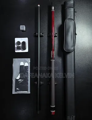 Fibre Cue Stick and Accessories