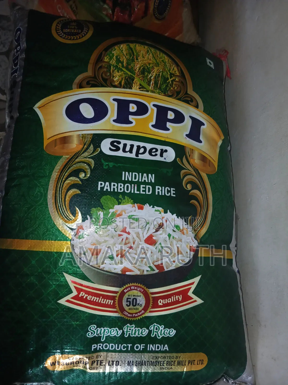 Oppi Super Medium Grain Rice 50kg