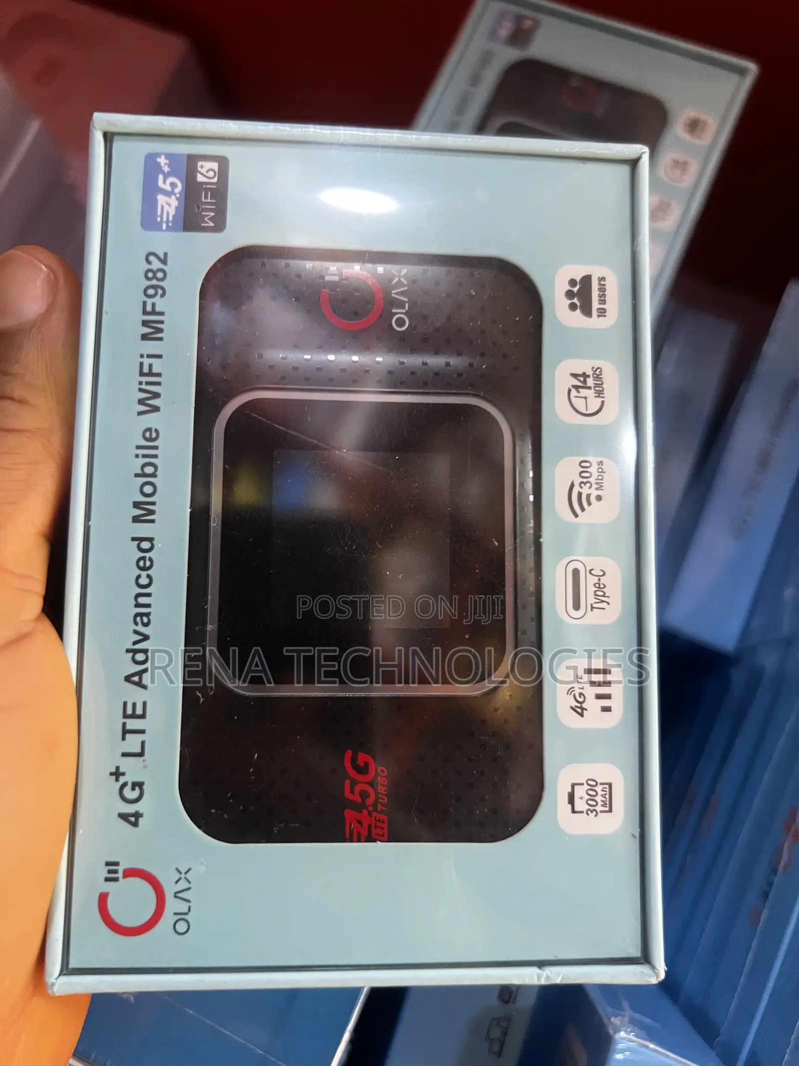 Olax 4G* LTE Advanced Mobile WiFi MF982