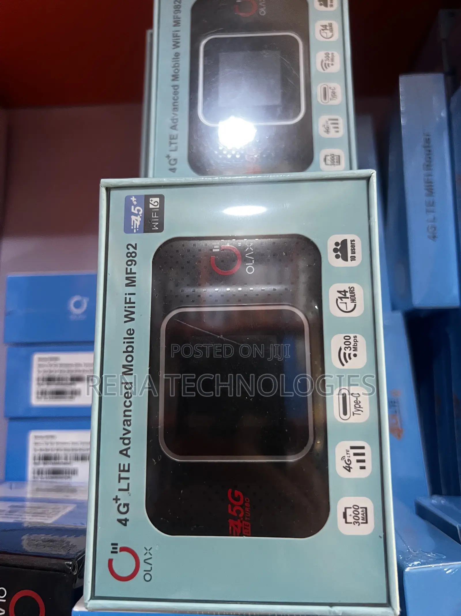 Olax 4G* LTE Advanced Mobile WiFi MF982