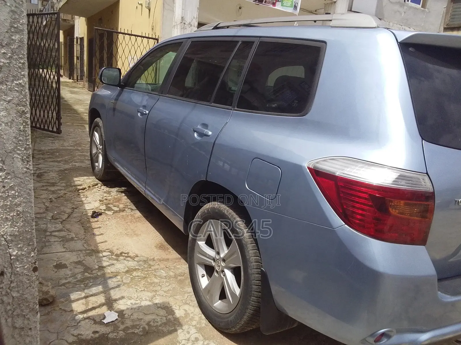 Toyota Highlander 2008 Blue