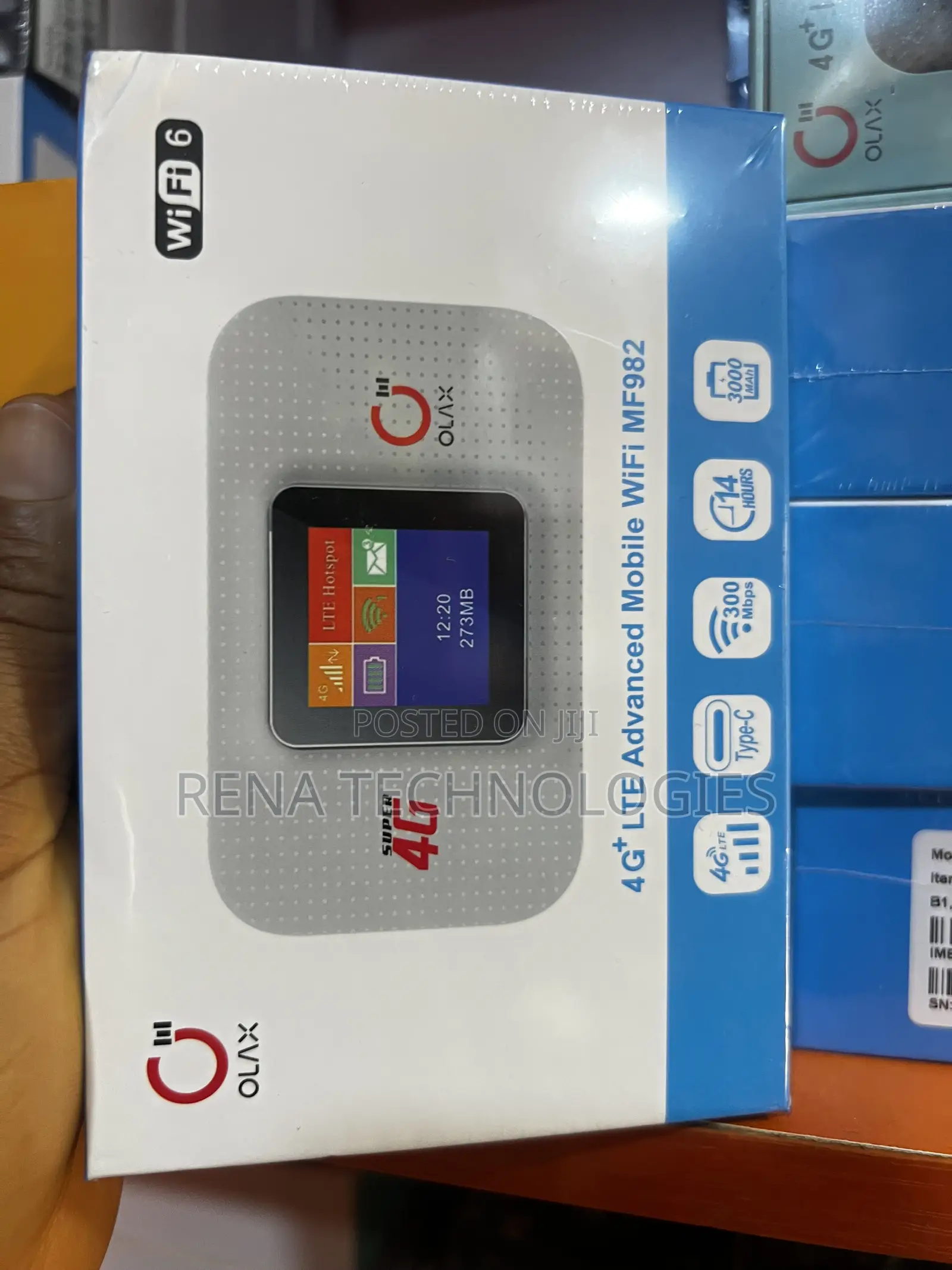 Olax 4G* LTE Advanced Mobile WiFi MF982