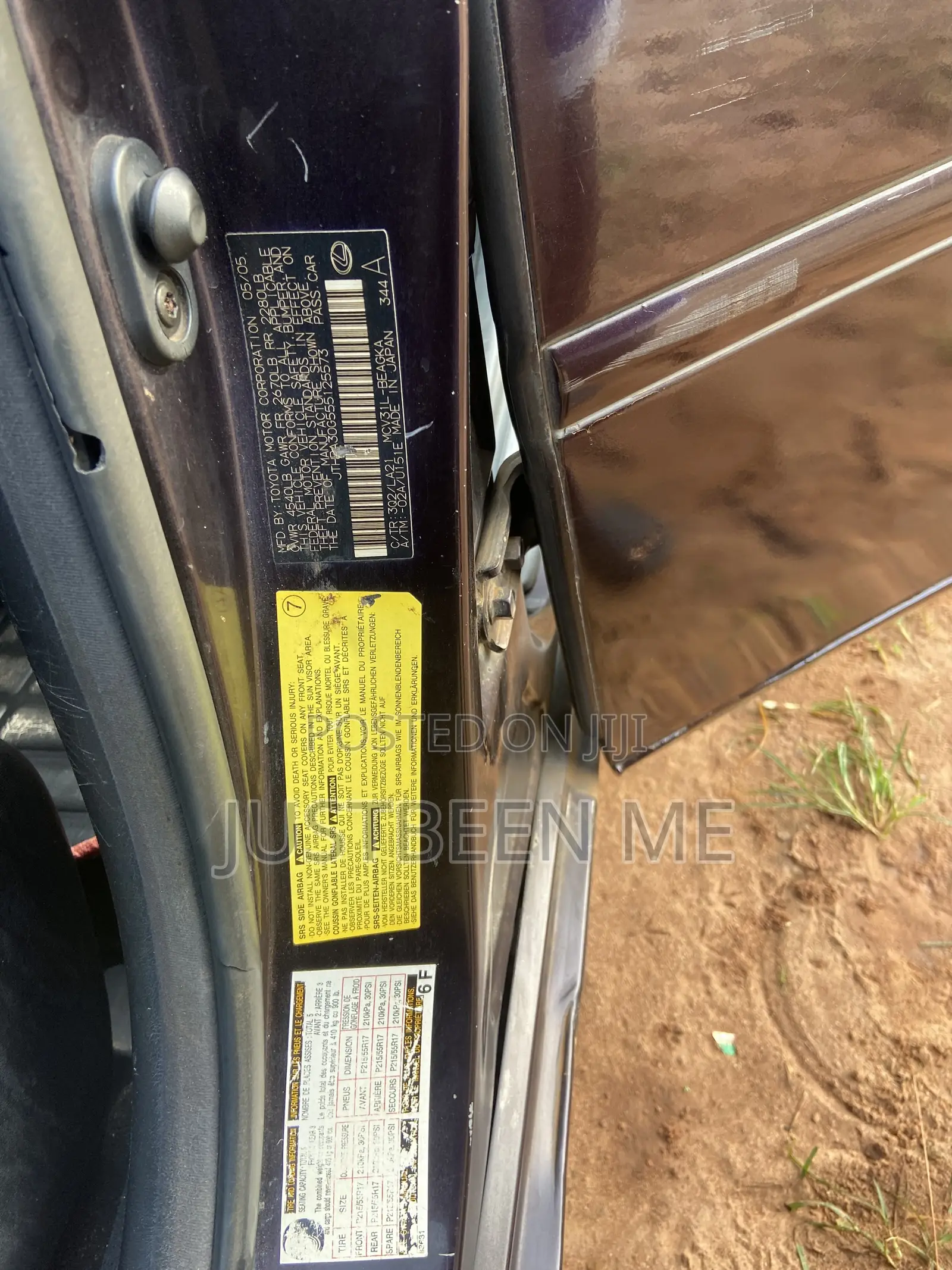 Lexus ES 330 2005 Brown