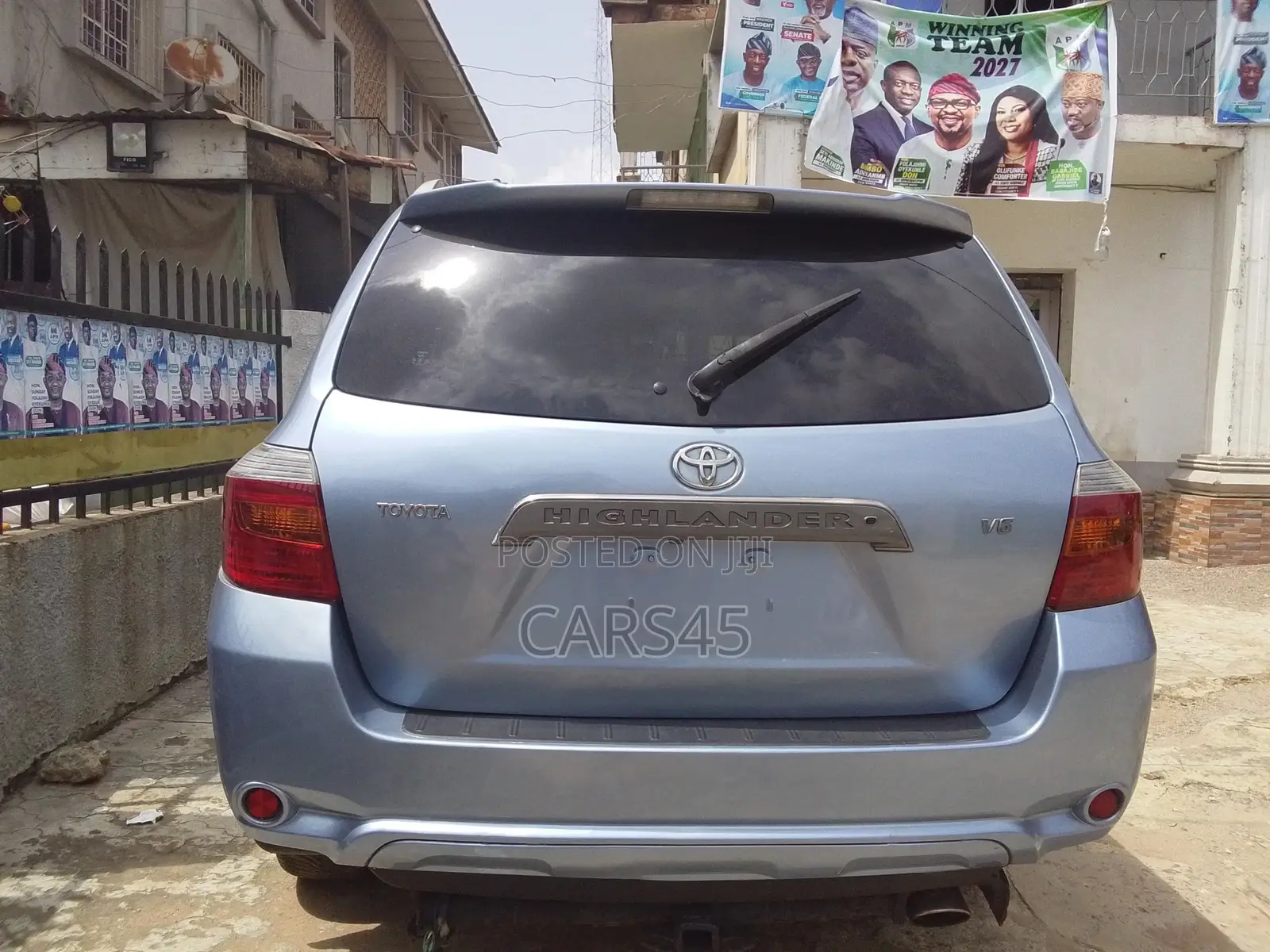 Toyota Highlander 2008 Blue