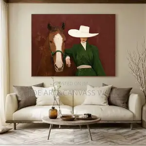 Ceramics Abstract Wall Wooden Frame Arts Interior Decors