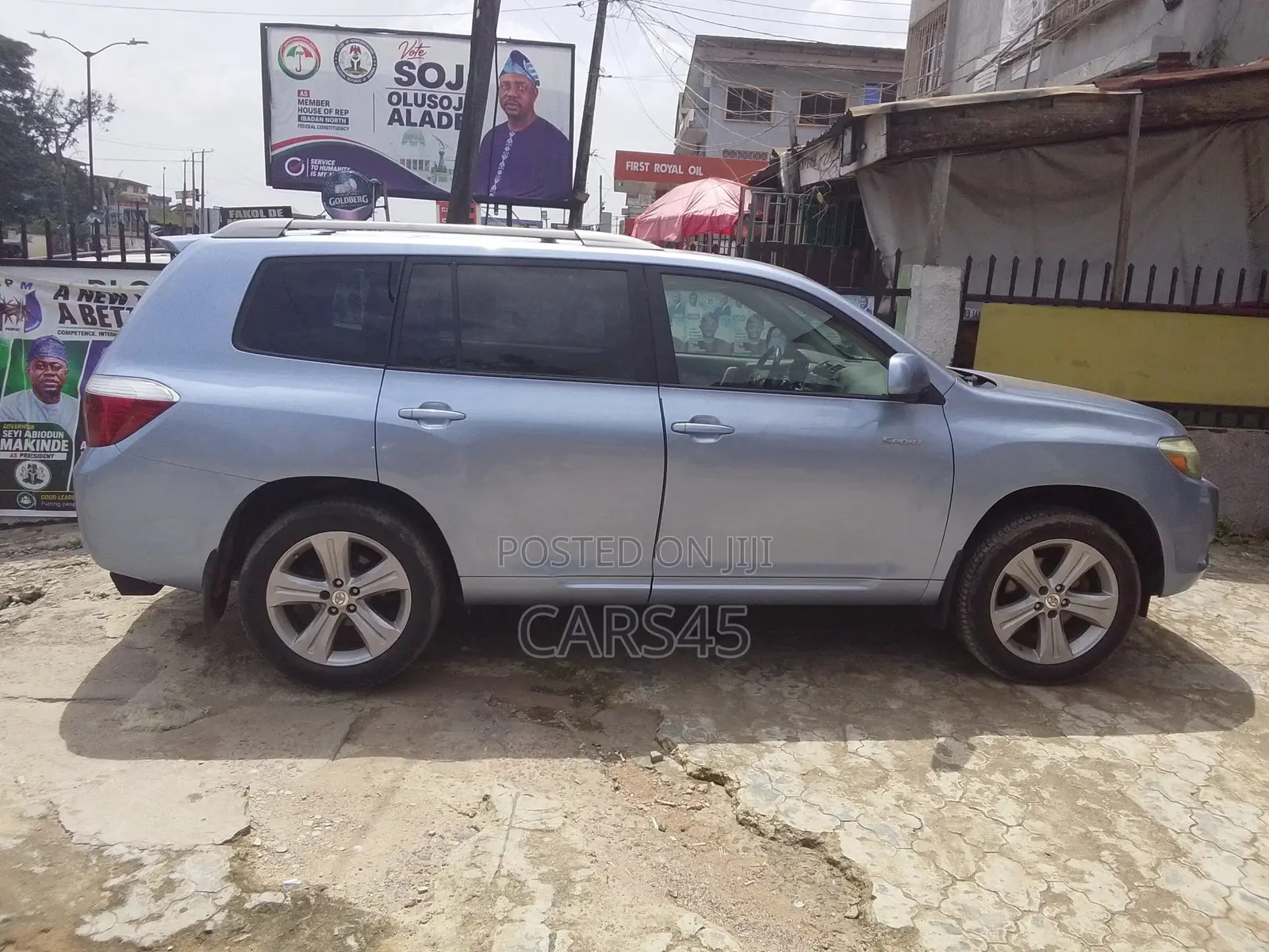 Toyota Highlander 2008 Blue