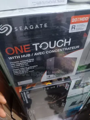 Seagate One Touch With Hub Desktop External Hard Drive 20TB