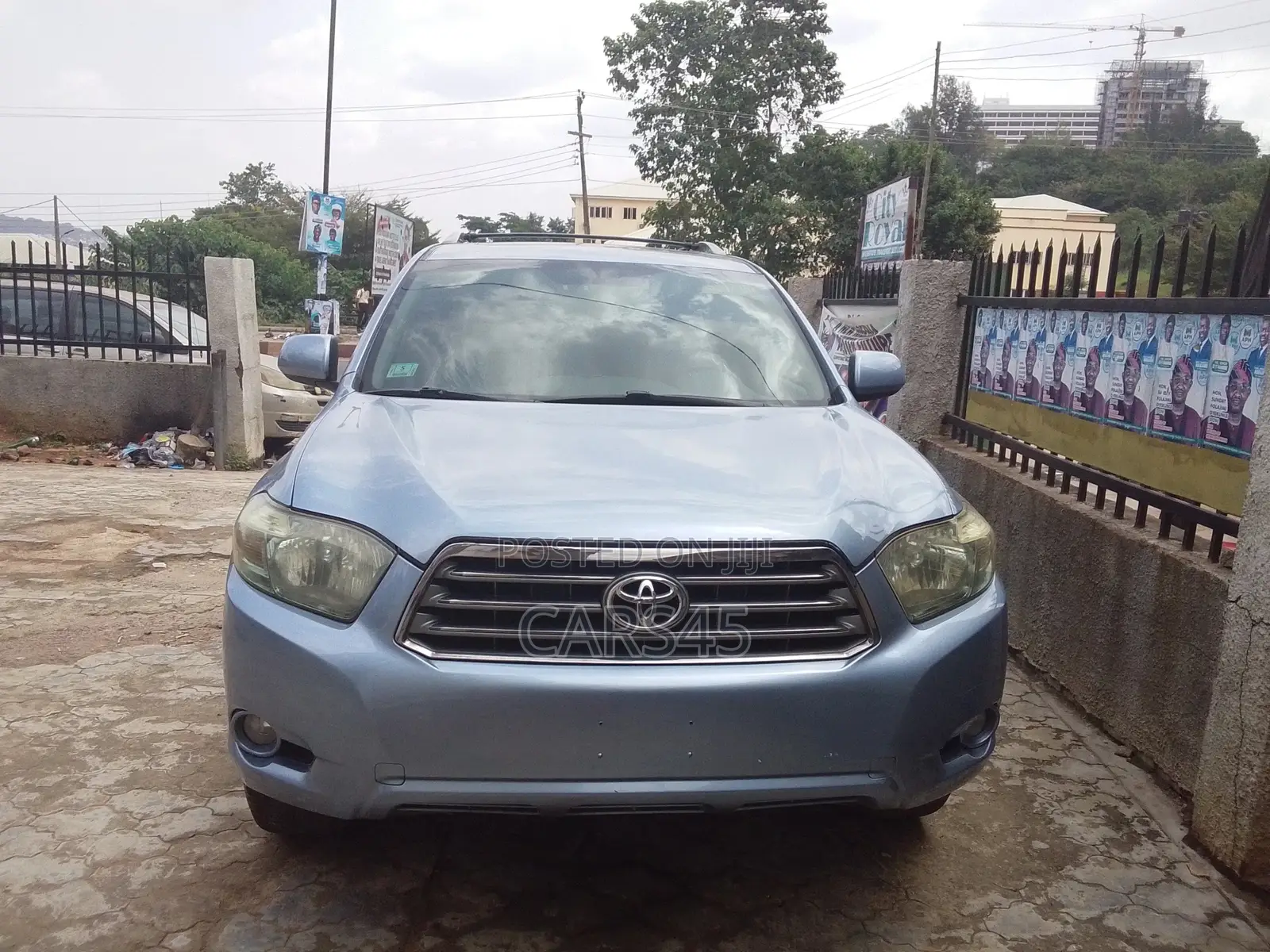 Toyota Highlander 2008 Blue