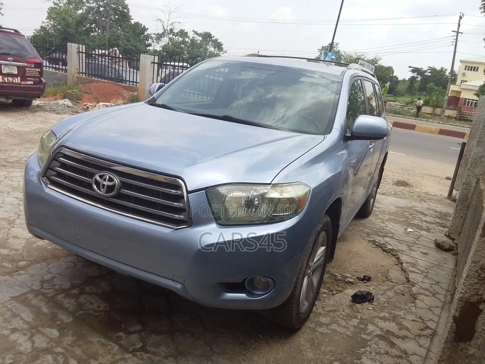 Toyota Highlander 2008 Blue