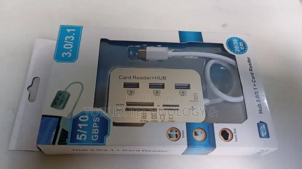 3.0/3.1 3port USB HUB + Card Reader
