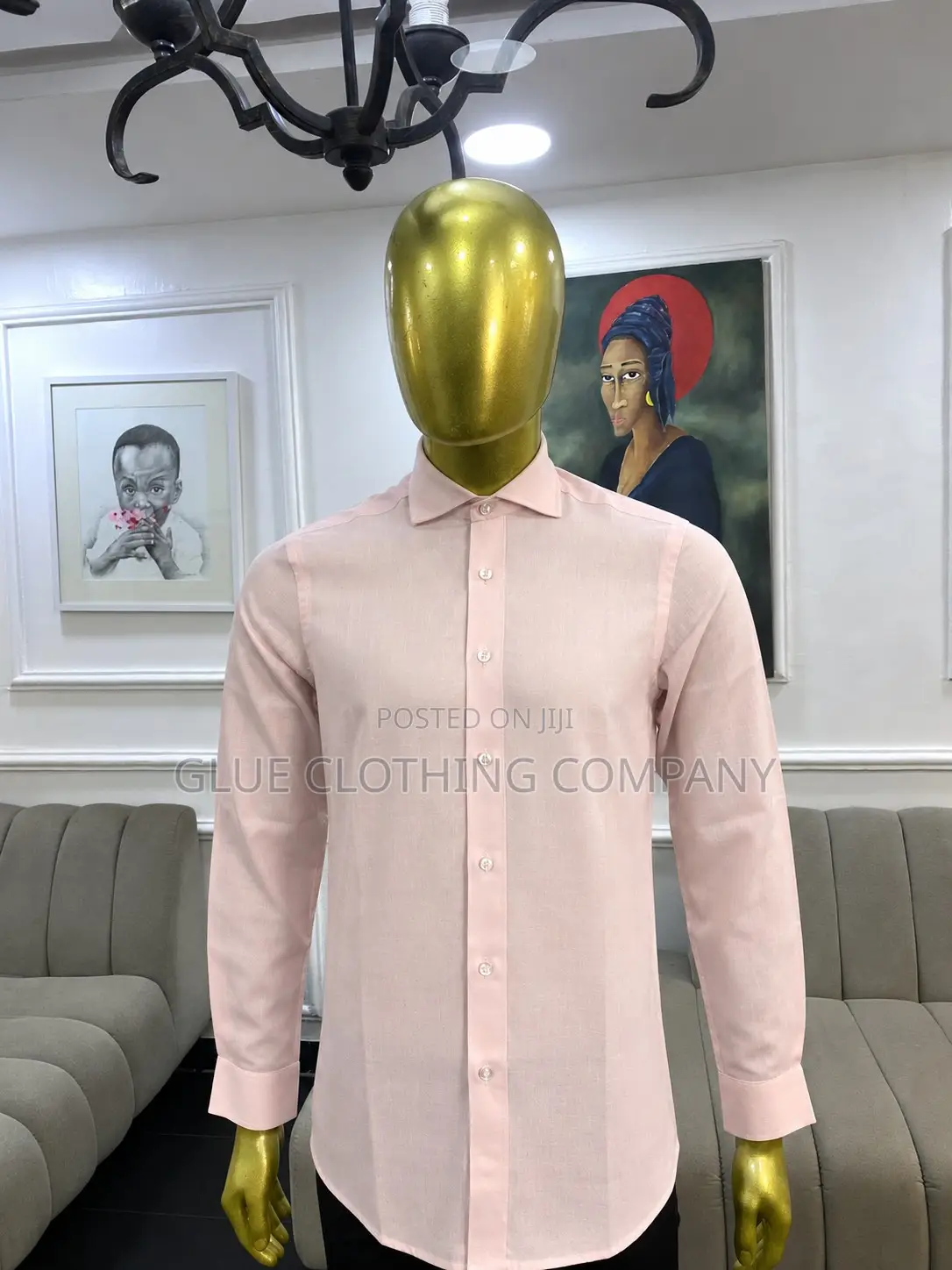 Pink Pique Shirt