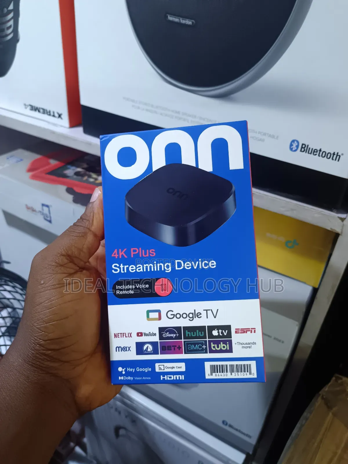 ONN 4k Plus Android TV Streaming Devices