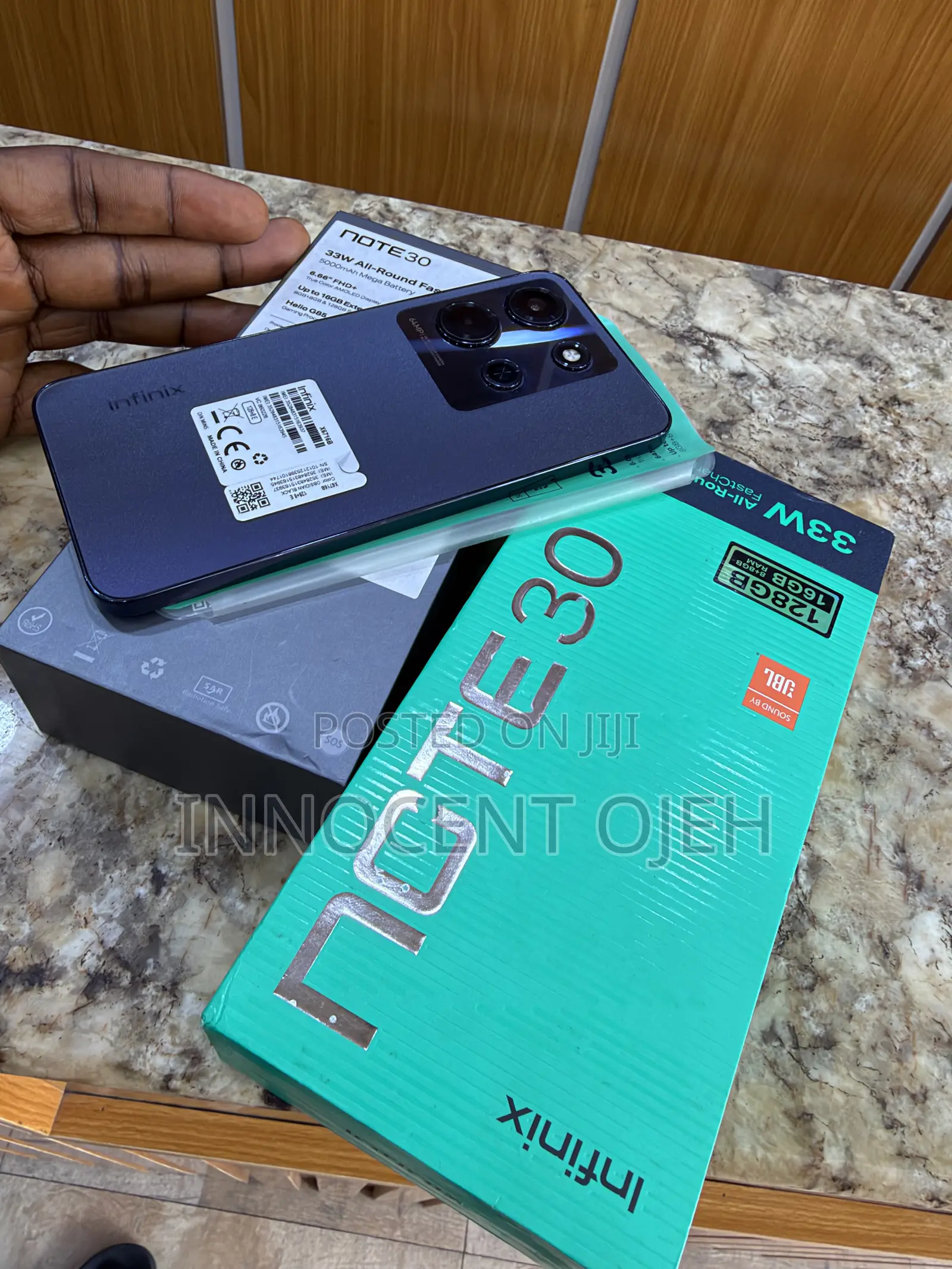 Infinix Note 30 128 GB Black