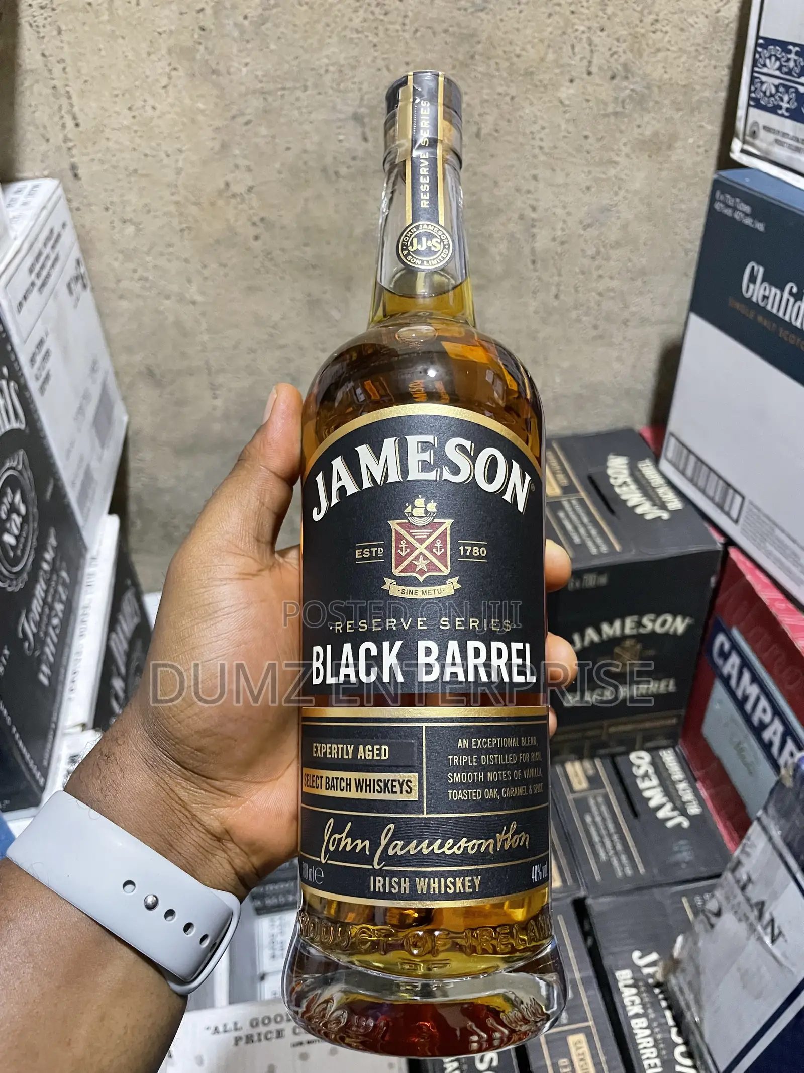 Jameson Black Barrel