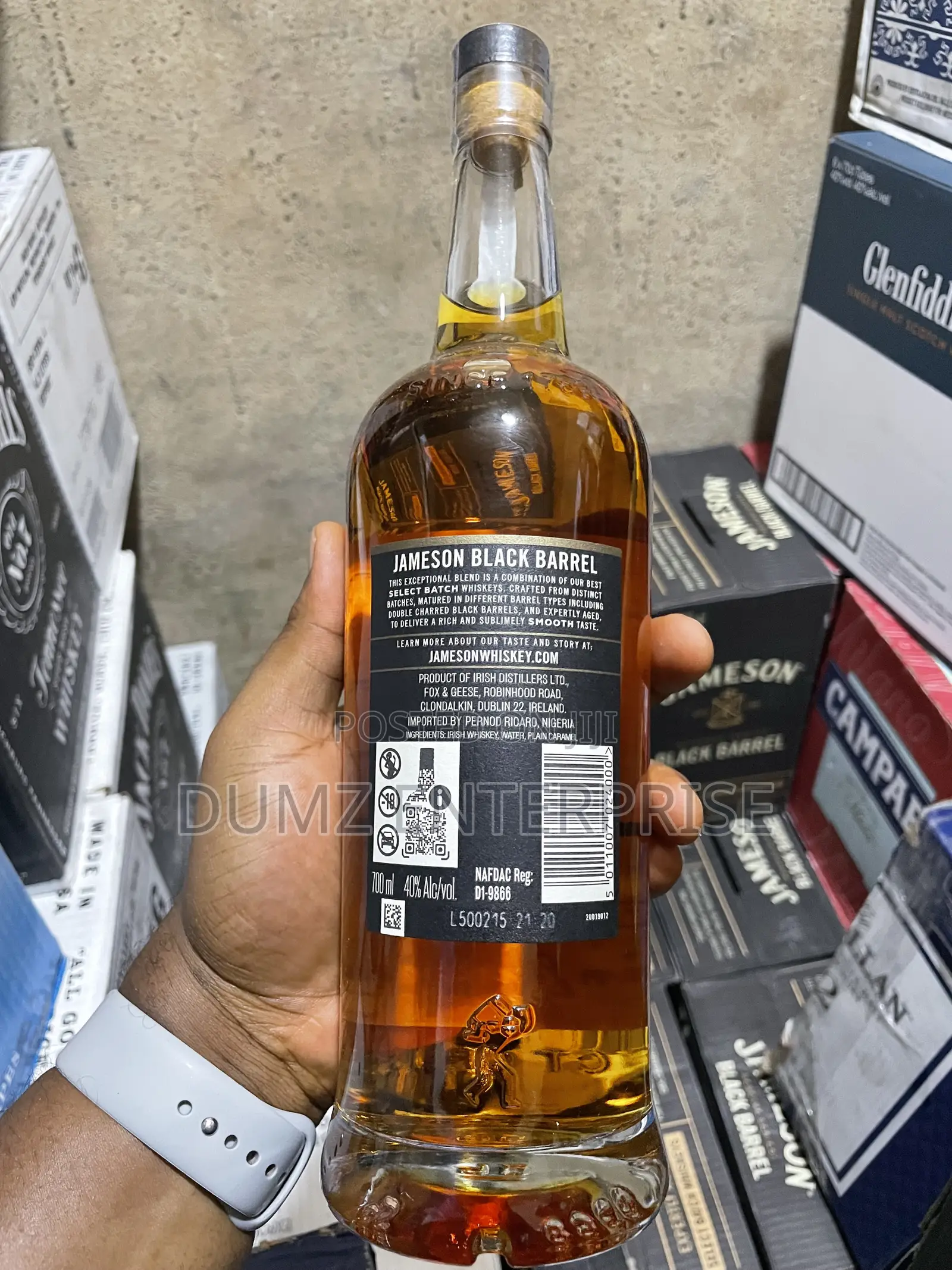 Jameson Black Barrel