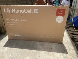 LG 75NANO80A6A 75-Inch NanoCell AI 4K UHD Smart TV With webOS 25