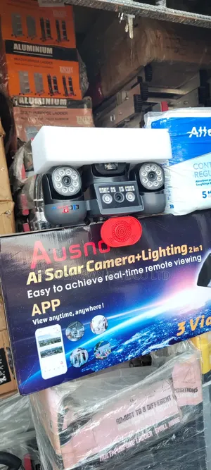 Original 4lens CCTV Solar Powered Solar Camera