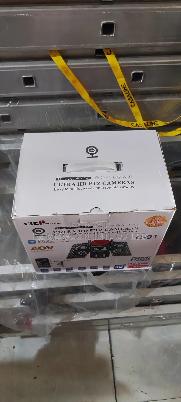 Original 4lens CCTV Solar Powered Solar Camera