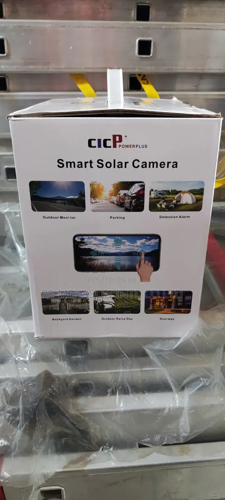 Original 4lens CCTV Solar Powered Solar Camera