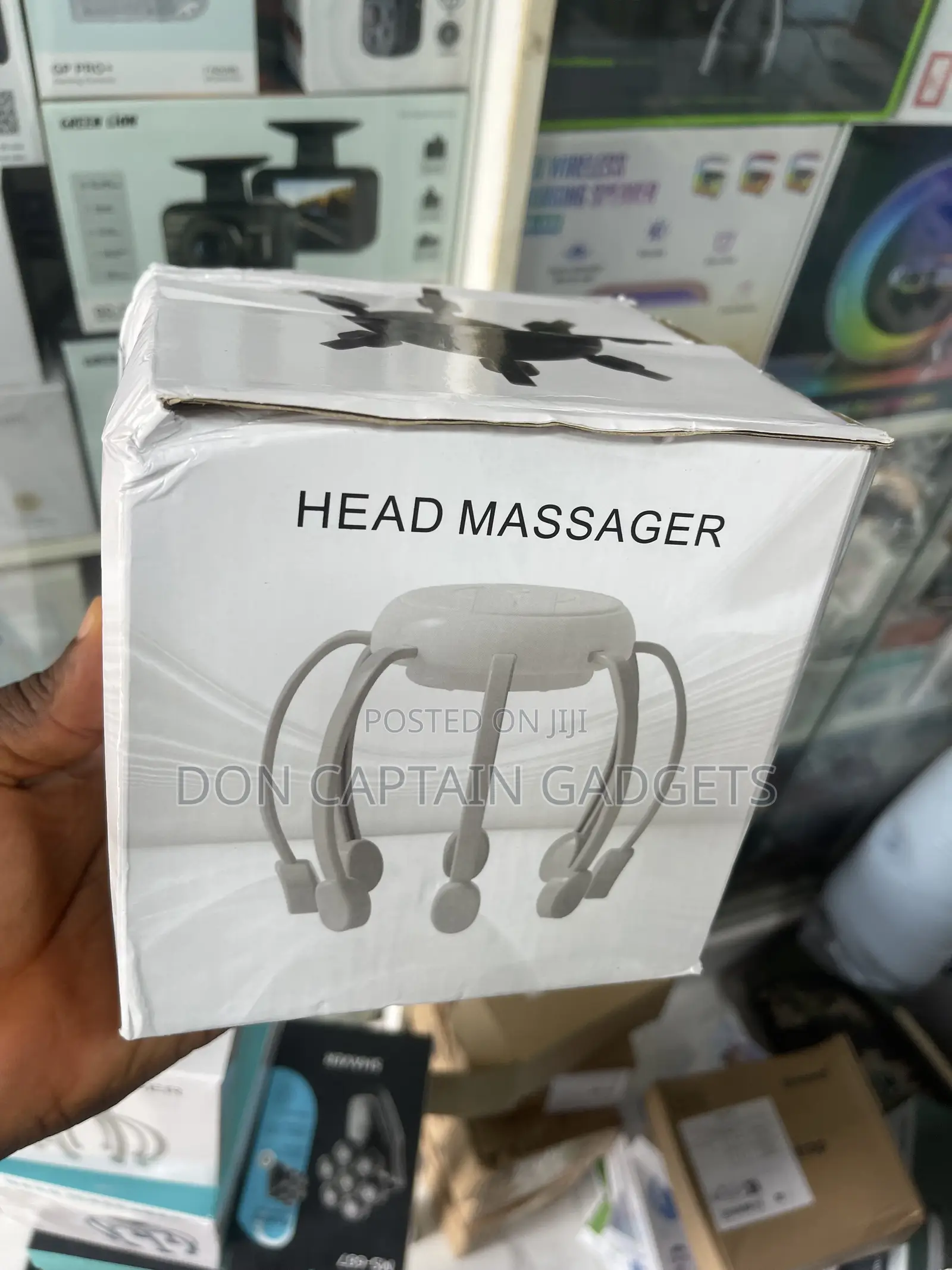 Head Massager NIJ 9 Adjustable Massage Modes Vitality, and Sleep Mode.