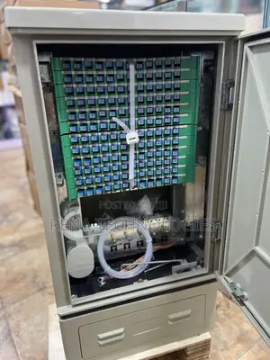 144 Core Fiber Optic Patch Panel Distribution Box Ip65 Outdoor Cabinet