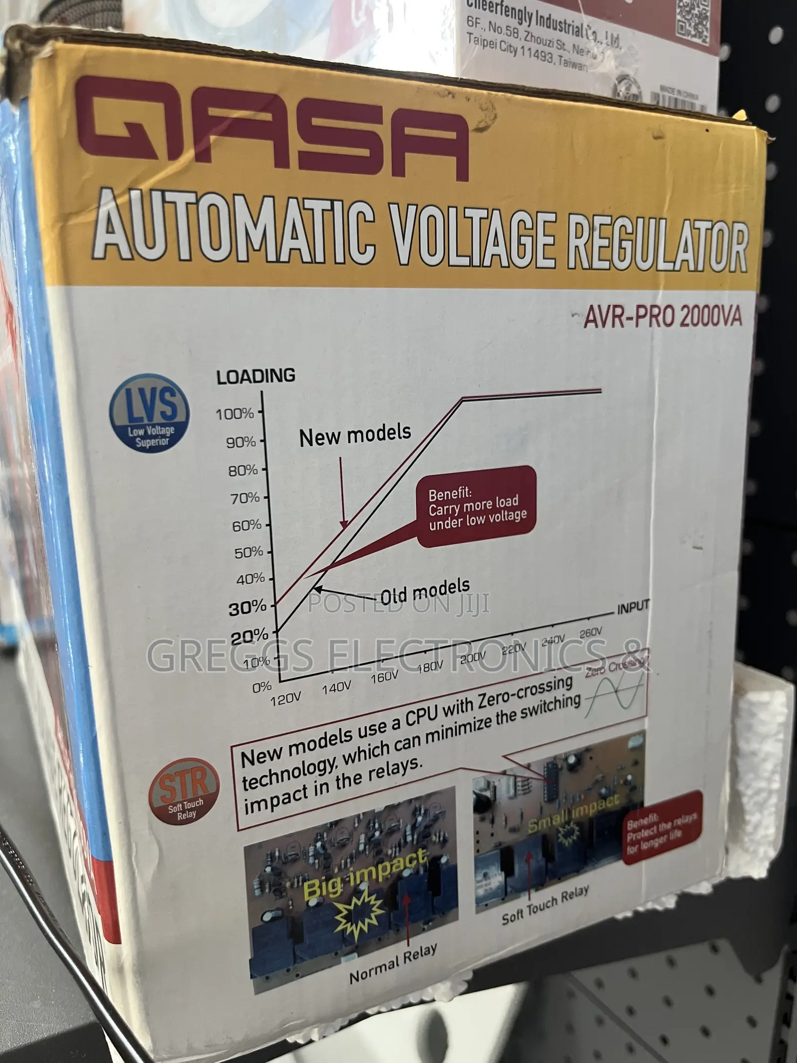 Qasa Stabilizer 2000watt
