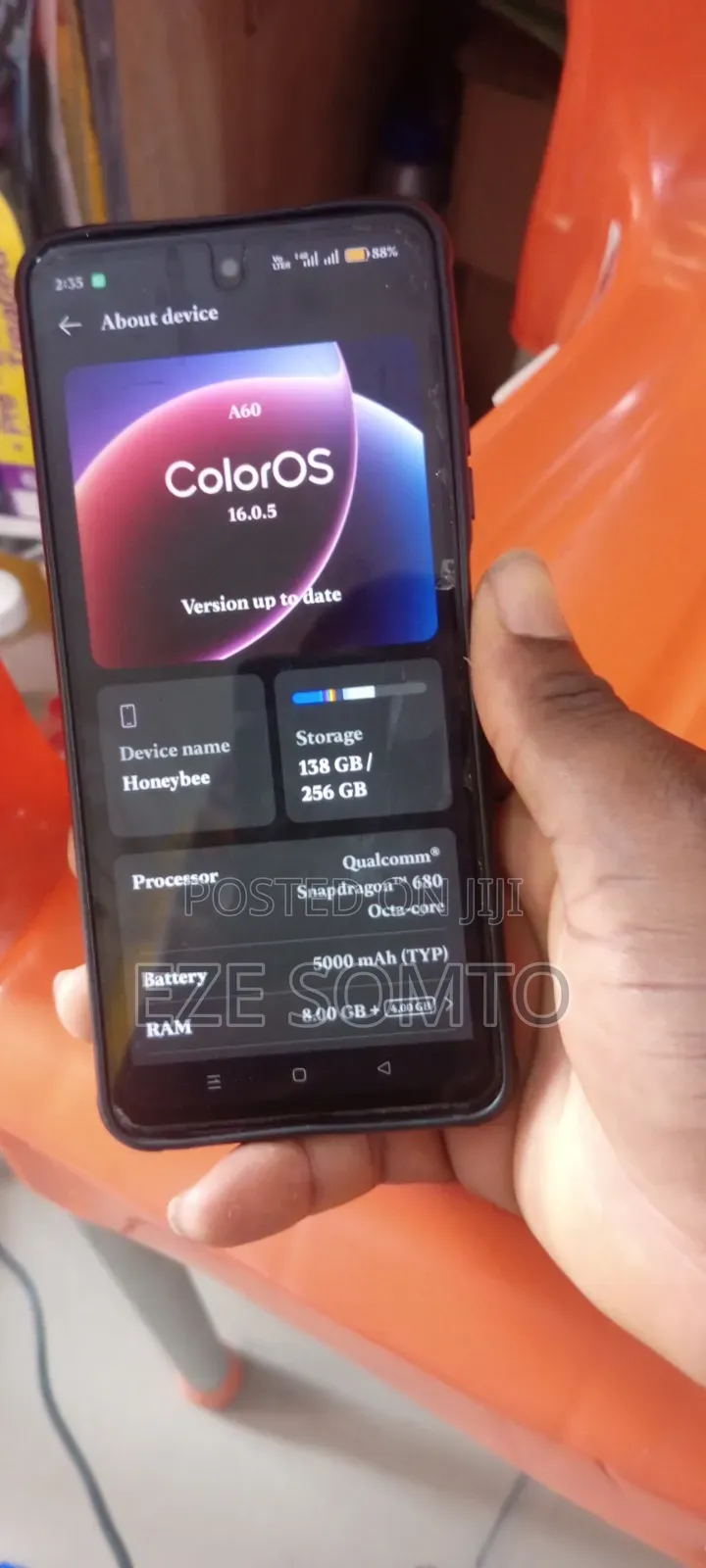 Oppo A60 256 GB Black