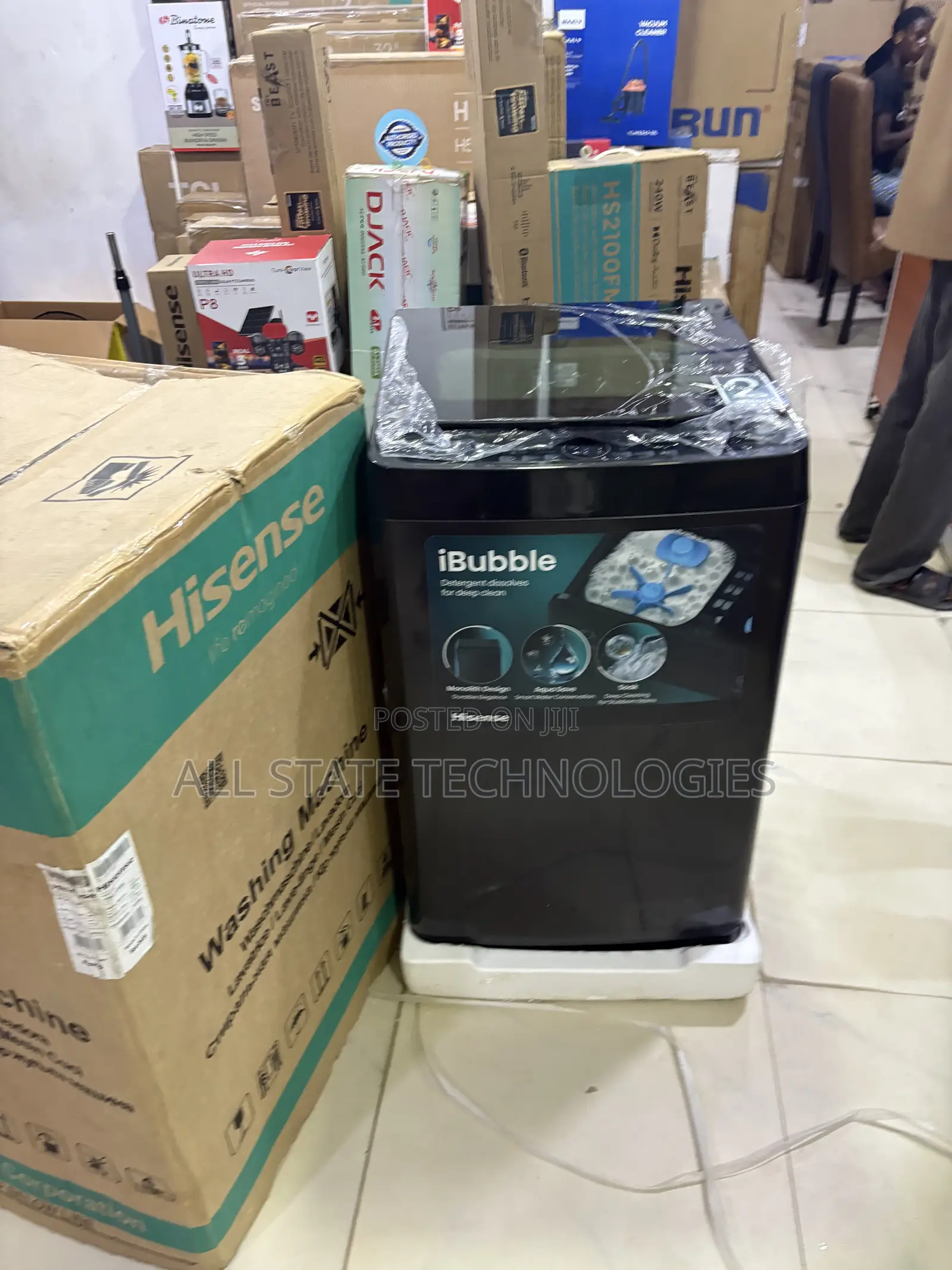 Hisense 11KG Top Loader With Electronic Controls