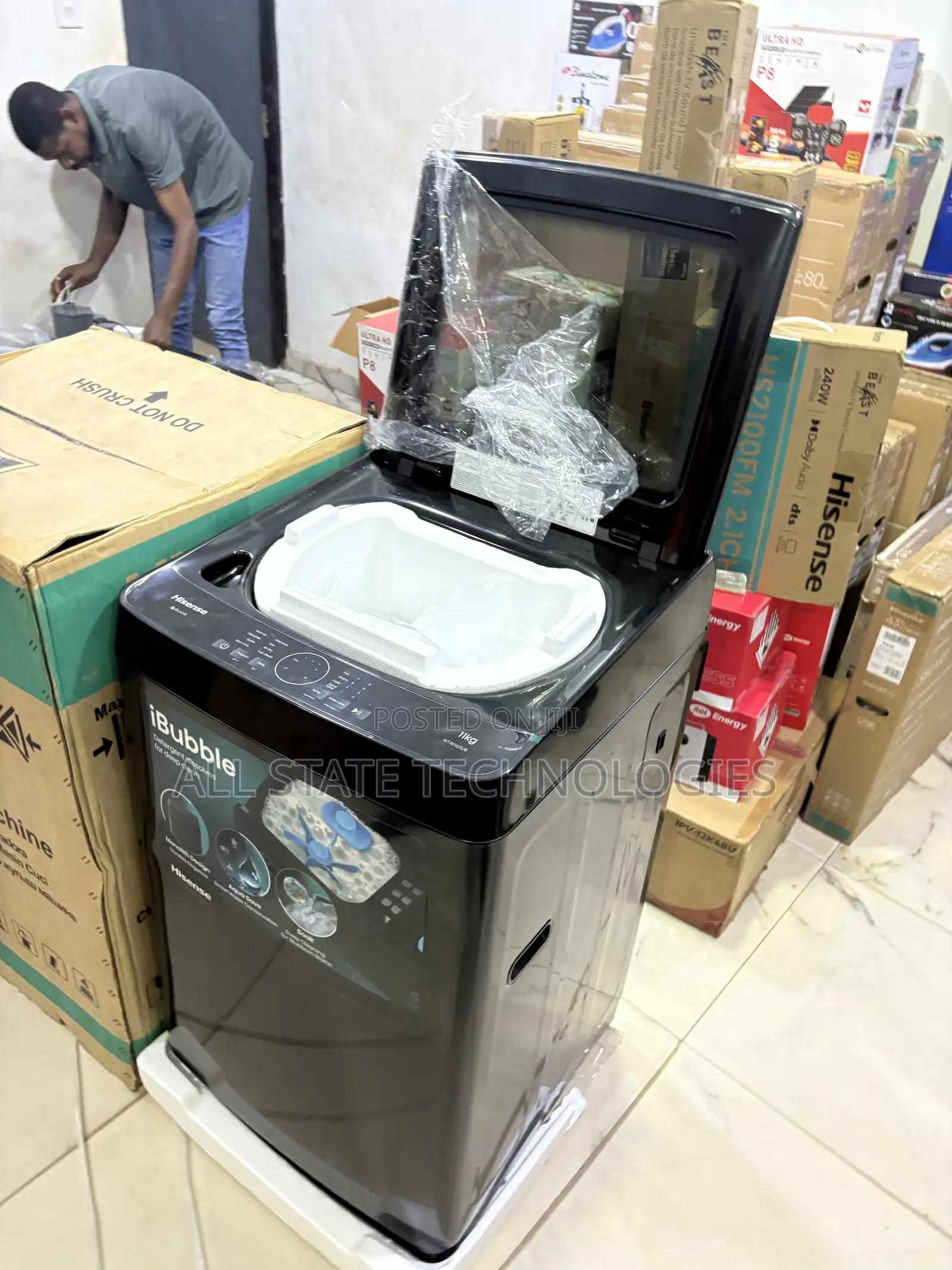 Hisense WT3K1123UB Automatic Laundry Washer for Homes