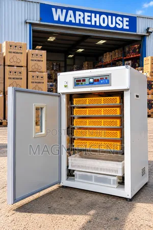 528-Egg Industrial Dual-Power Automatic Egg Incubator