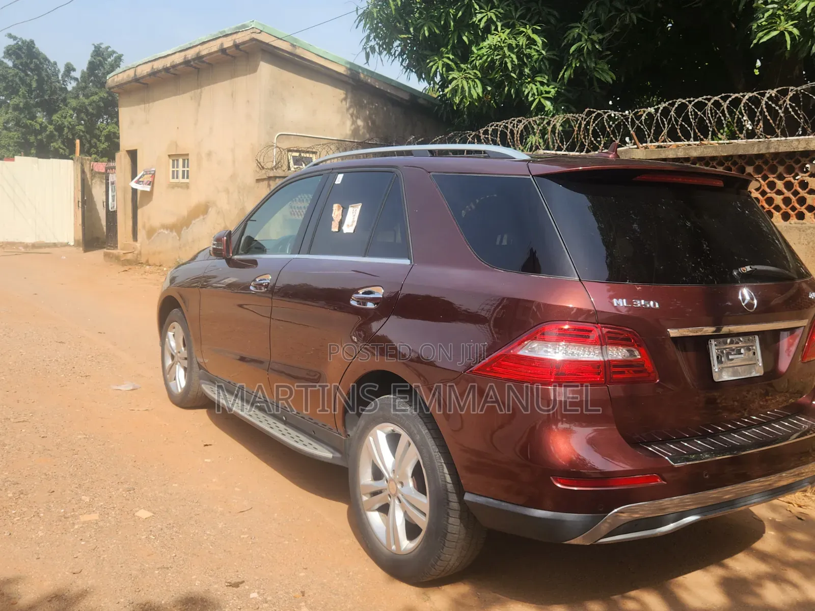 Mercedes-Benz M Class 2013 Maroon