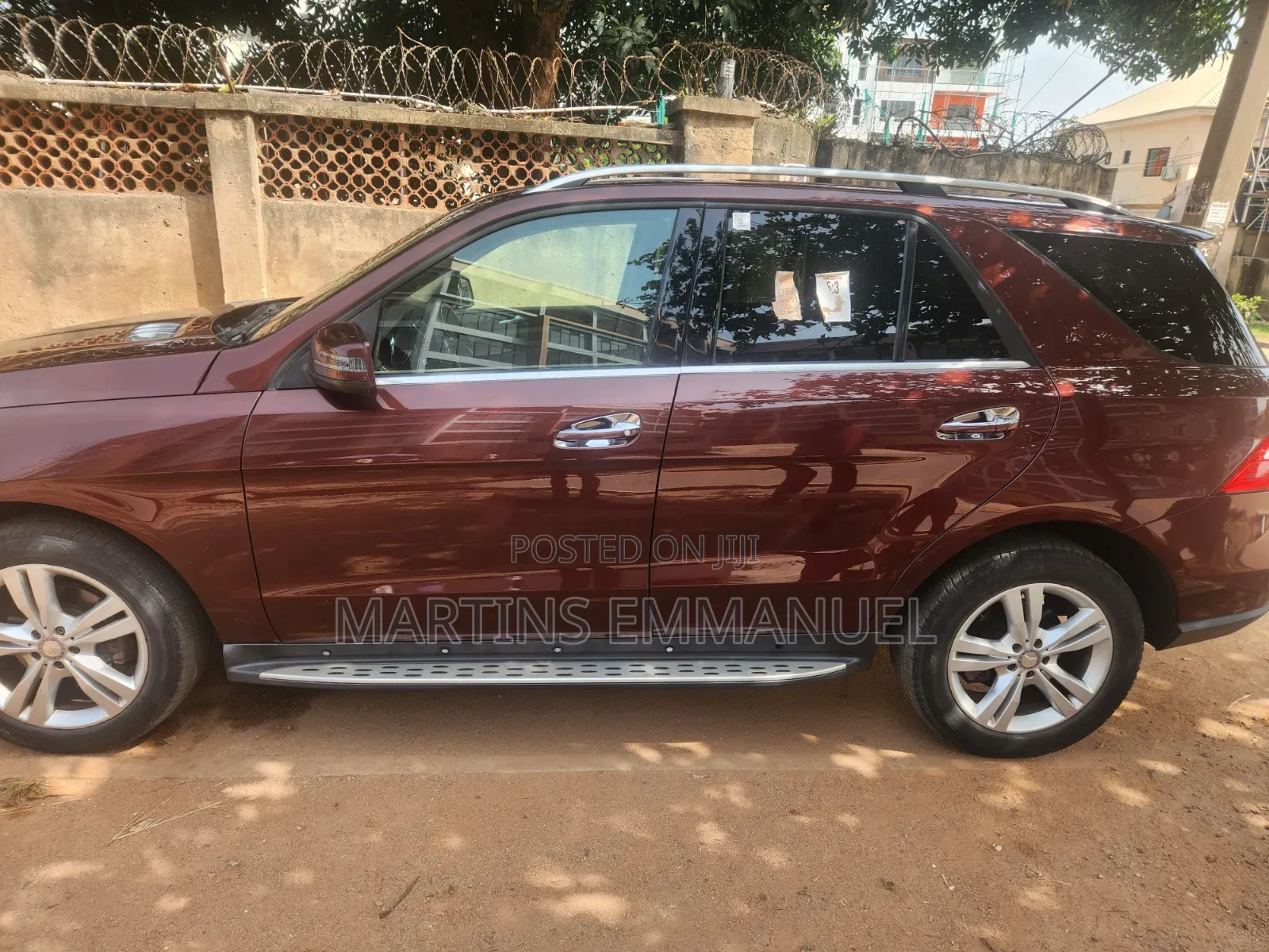 Mercedes-Benz M Class 2013 Maroon